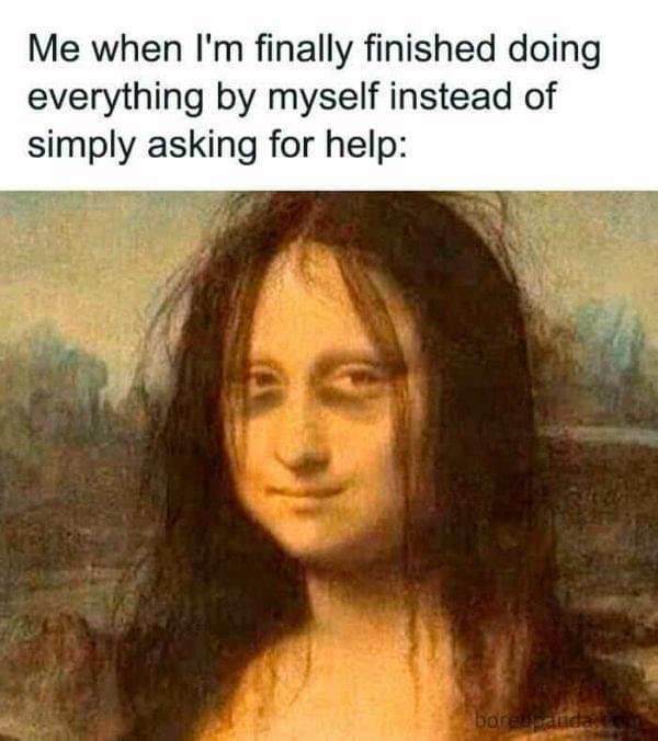Asking for help - Memes for Introverts