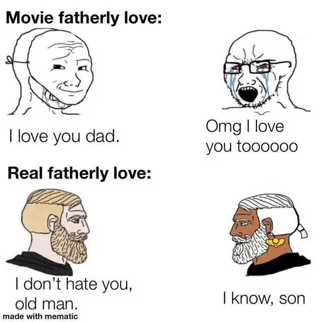 35 Father Memes That Are Peak Dad Energy 34 Fatherly love