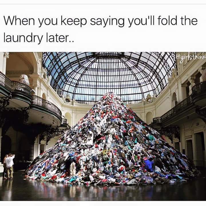 20 Memes That Were Built Using Spare Thoughts and Expired Logic 7 Fold the laundry