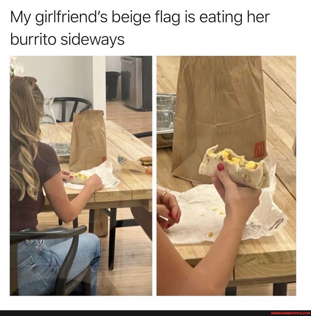 20 Memes That Seem Harmless Until Your Brain Hits a Wall 7 Girlfriends biege flag