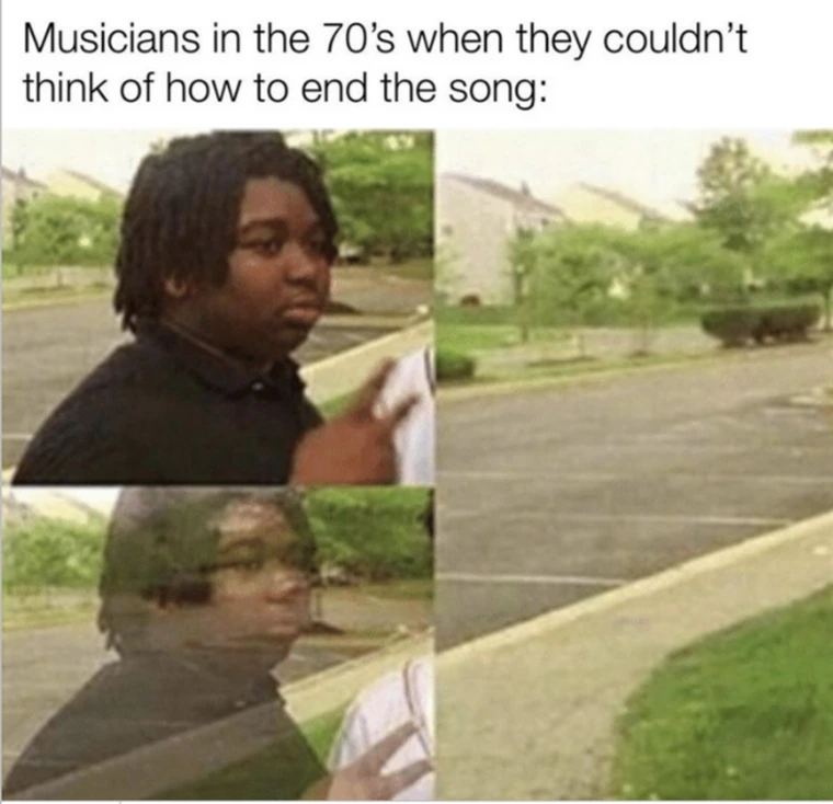 20 Memes That Seem Harmless Until Your Brain Hits a Wall 17 Muscians in the 70s