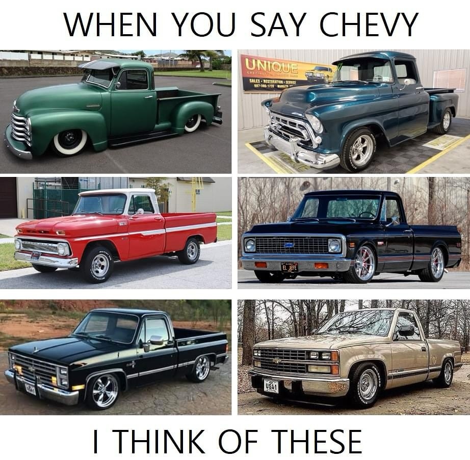 25 Chevy Memes That'll Rev Up Your Laughter Engine 27 When you say chevy