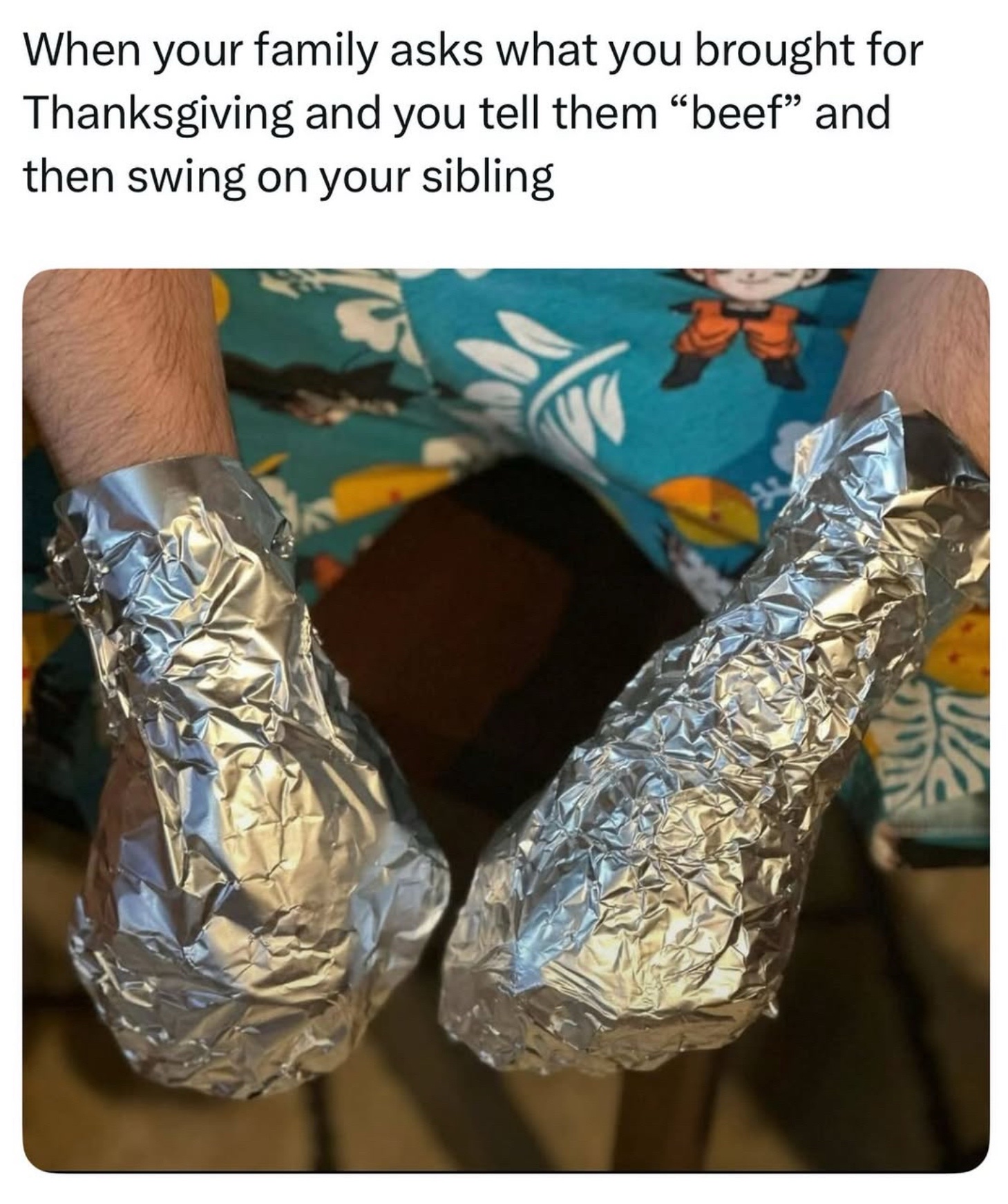 When your family ask