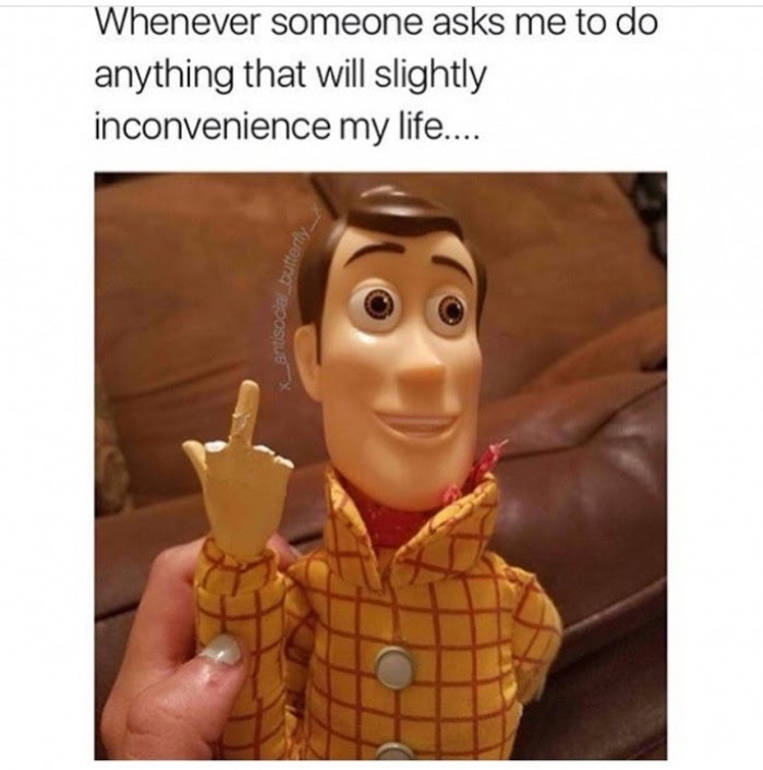 21 Memes That’ll Fix Nothing But Feel So Right 19 Whenever someone ask me to something