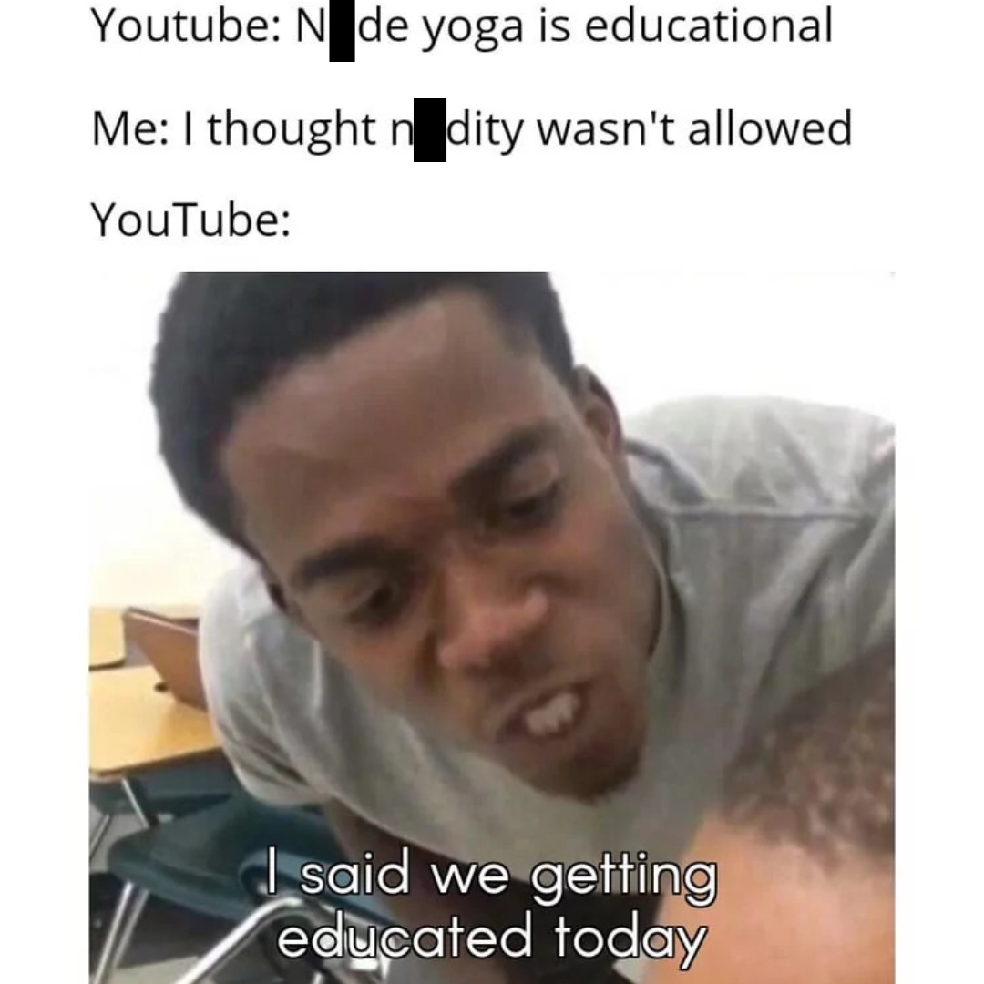 Yoga is educational 2