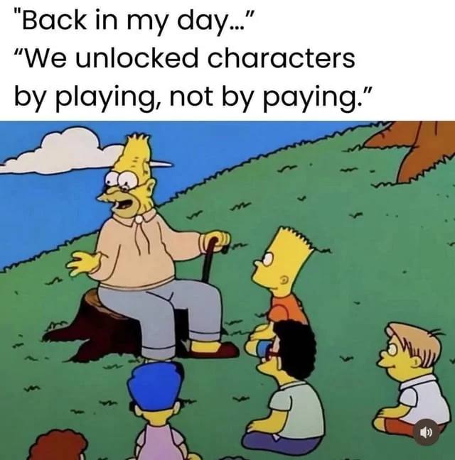 Nostalgic Nudges: 30 Heartwarming Back in My Day Memes! 32 we unlocked characters