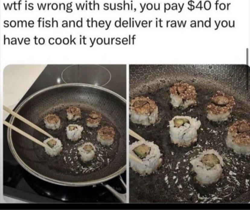 29 Hilarious Spells to Summon Laughter 31 wtf is wrong with sushi