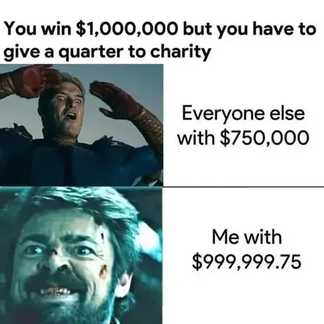 Give a quarter