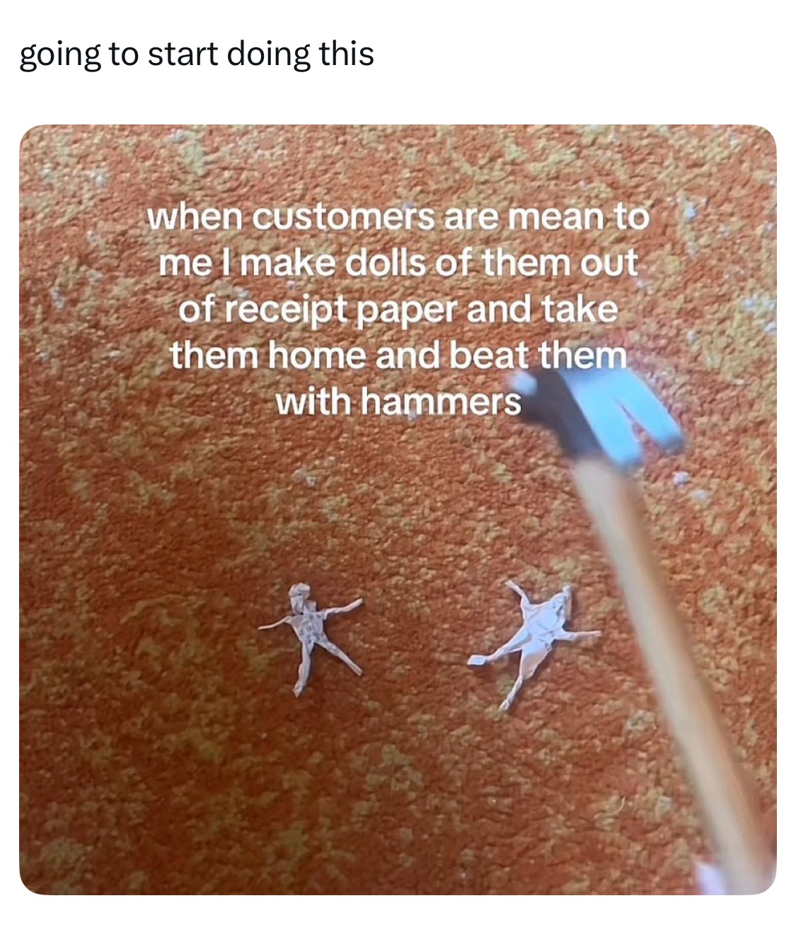 Going to start doing this