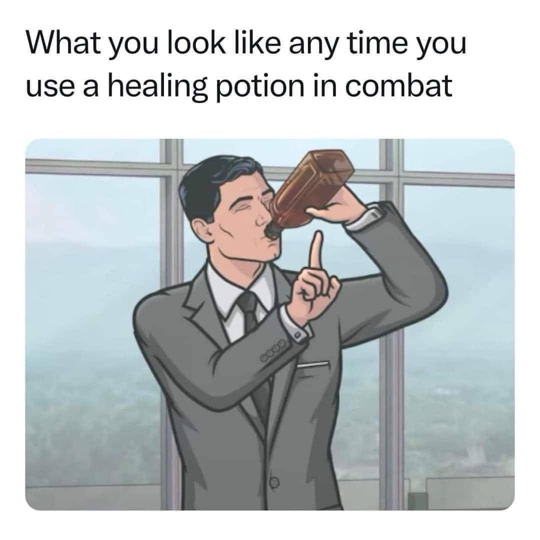 30 Memes Floating in a Sea of Nonsense 29 Healing potion