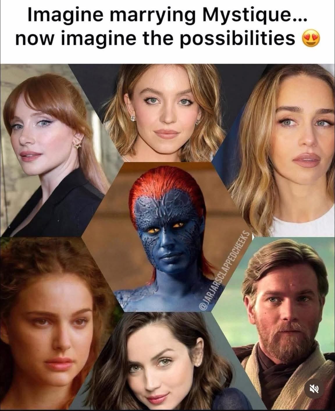 20 Memes That Look Like They Were Written Mid-Fall Down the Stairs 10 Imagine marrying mystique