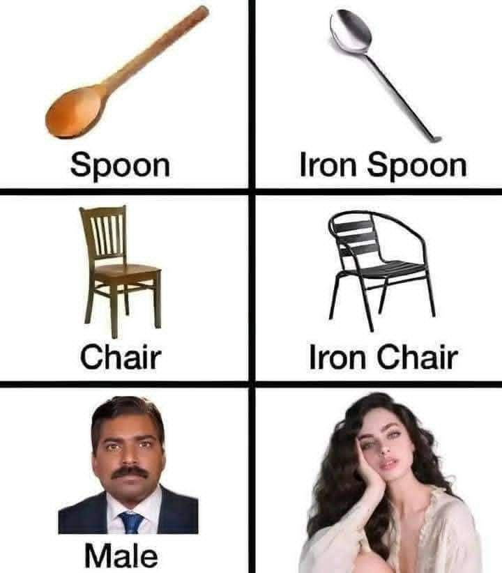 Iron spoon