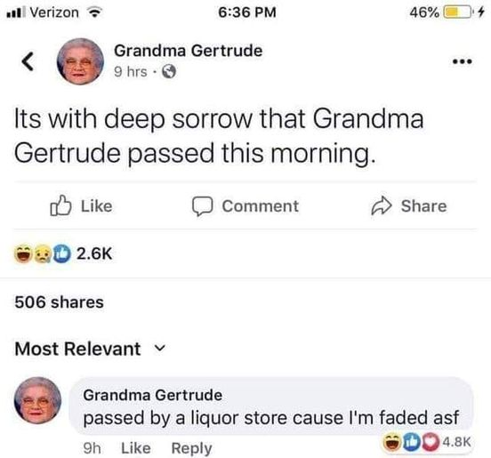 Its with deep sorrow