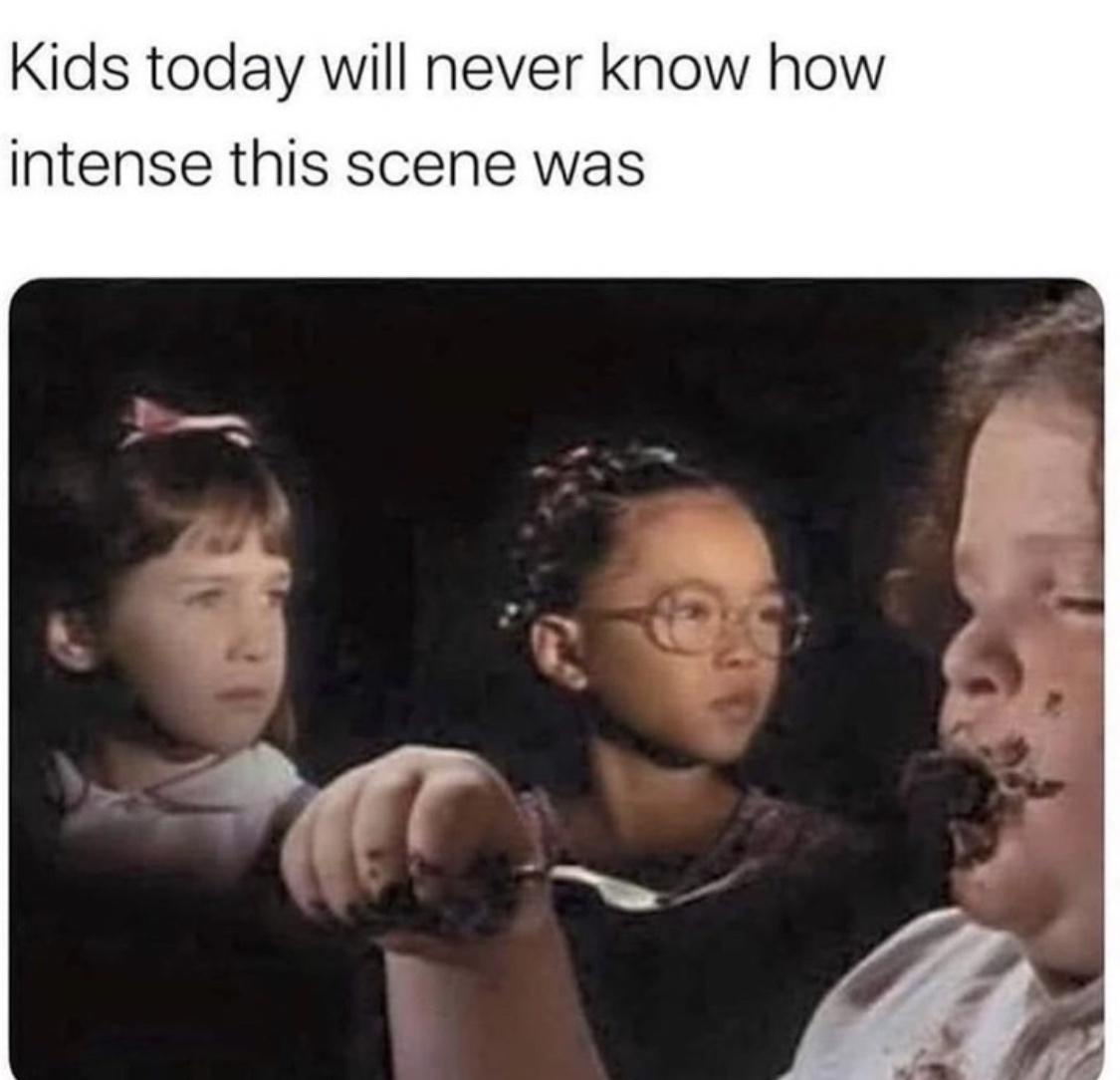 Kids today will never know