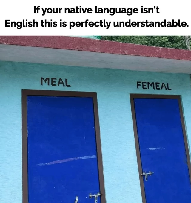 40 Hilarious Memes That Prove English Is The Funniest Language 40 Native langiage isnt english