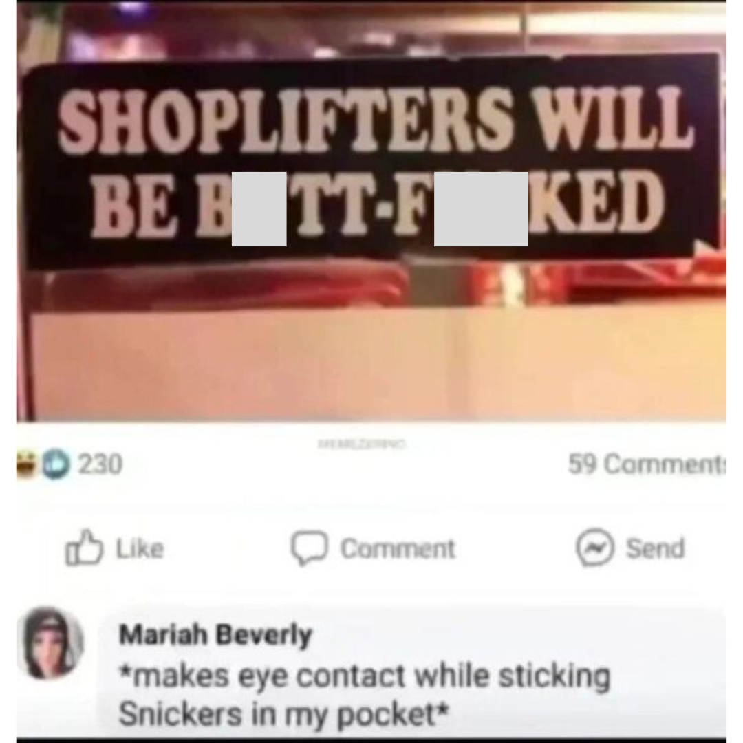 Shoplifters - Naughty Memes