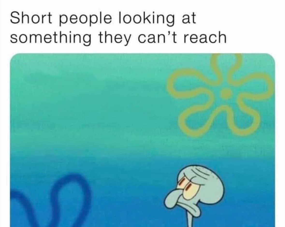 Short peope looking at something