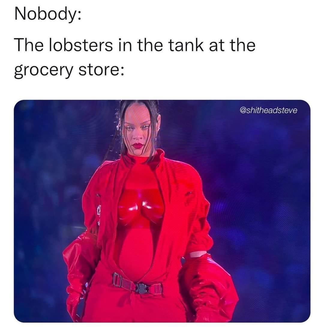 20 Memes That Could Win a Fight Against Logic 13 The lobster in the tank