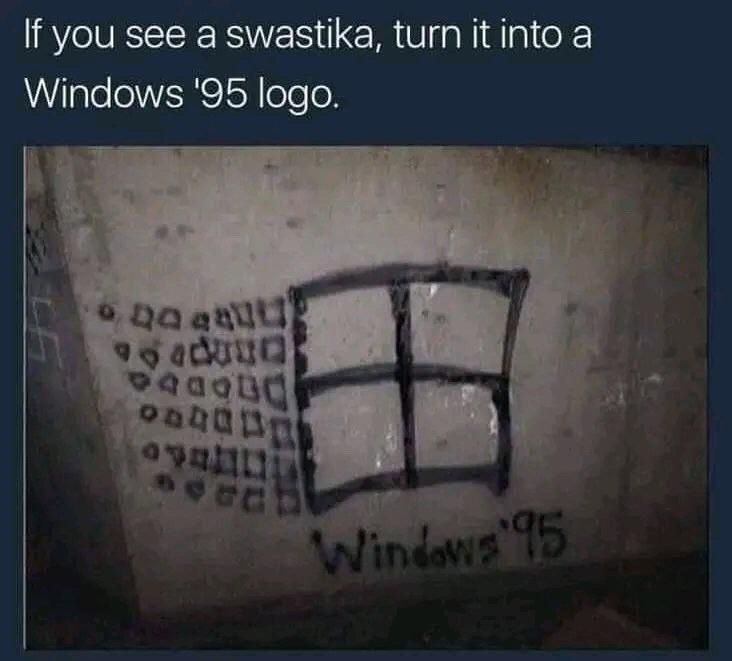 Turn it into a windos logo