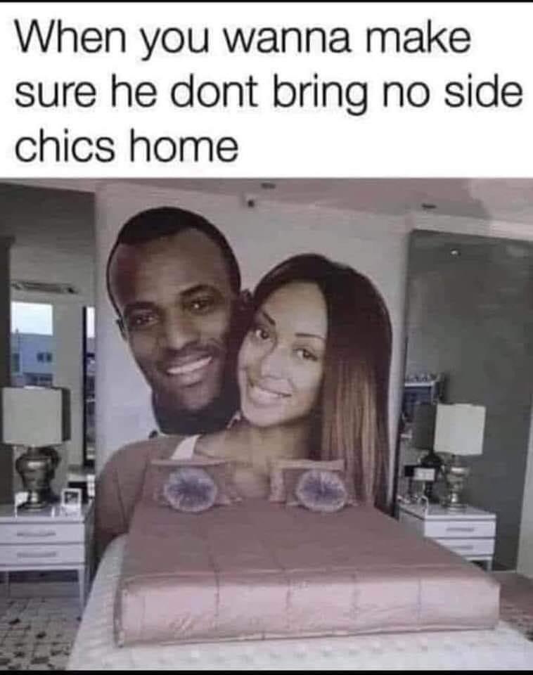 Whe you wanna make sure