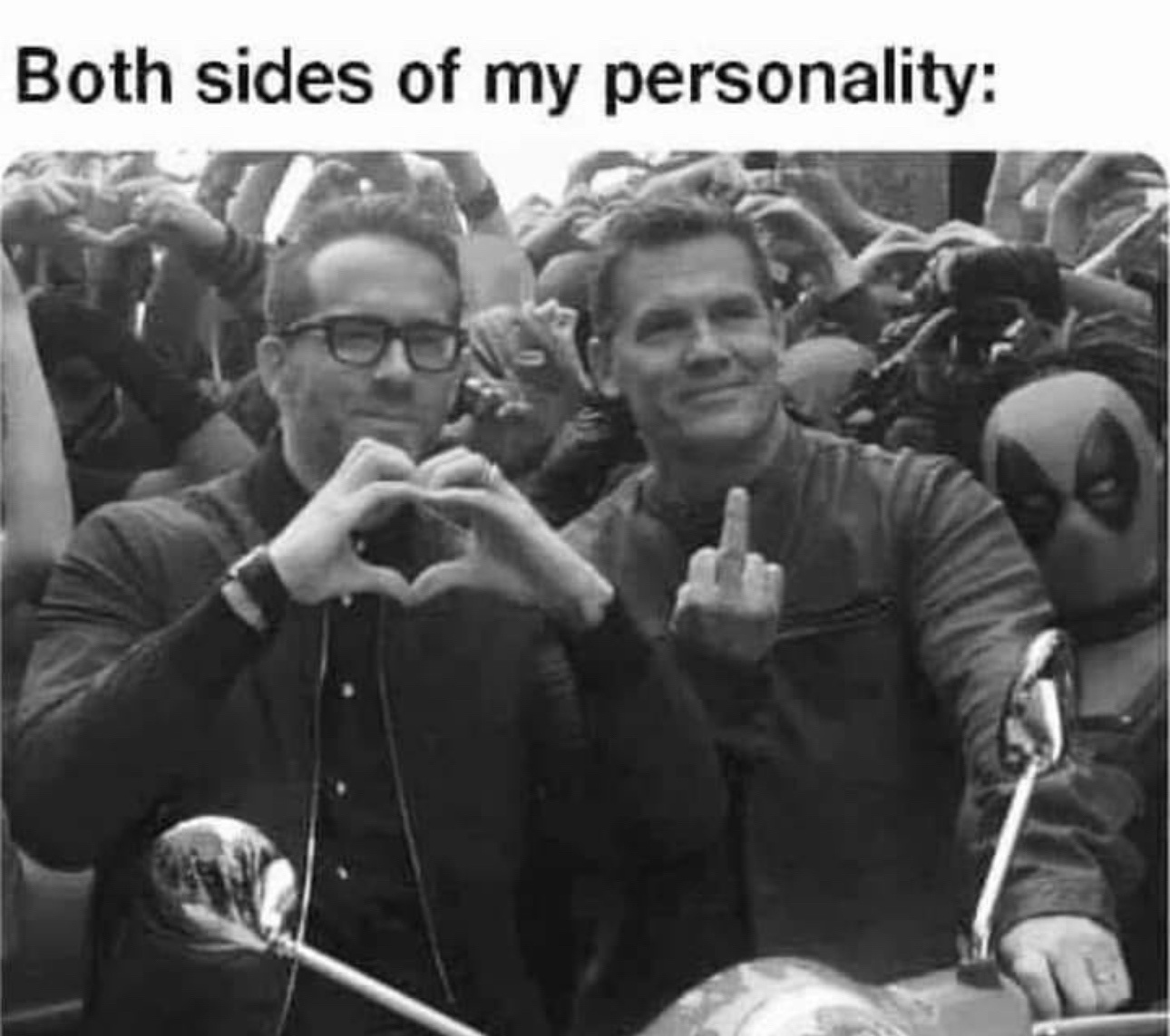 24 Girly Memes That Are Equal Parts Sass, Snacks, and Sin 3 both sides of personality