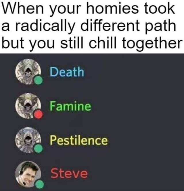 himies took radically different path