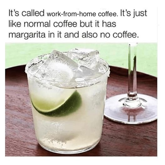 ork from home coffee