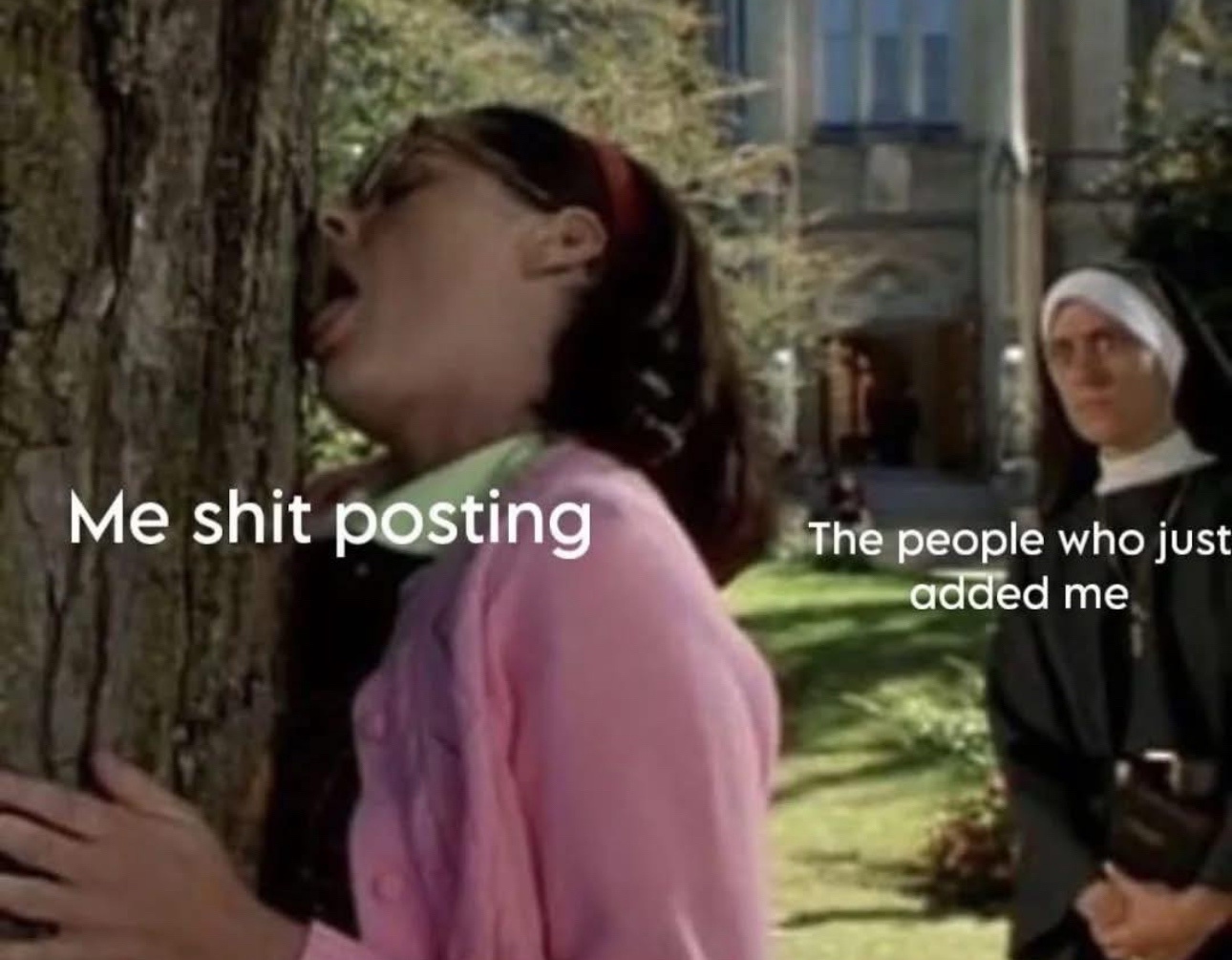 people who just added me