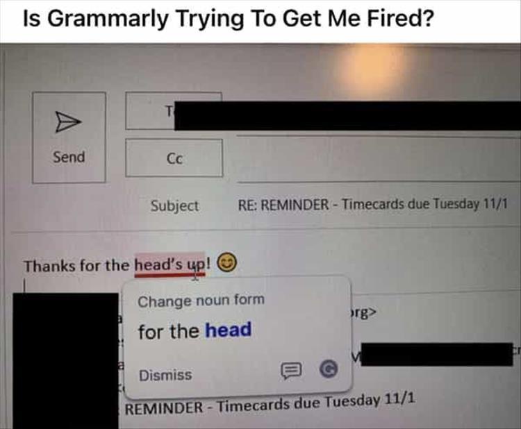 trying to get me fired