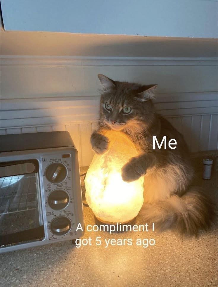 A compliment I got 5 years ago