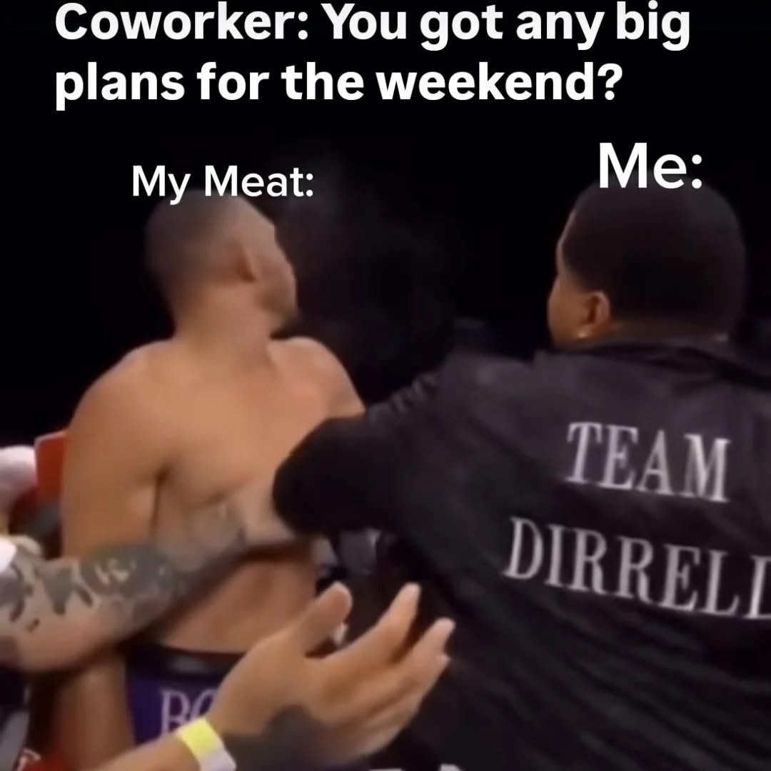 Any plans for weekend