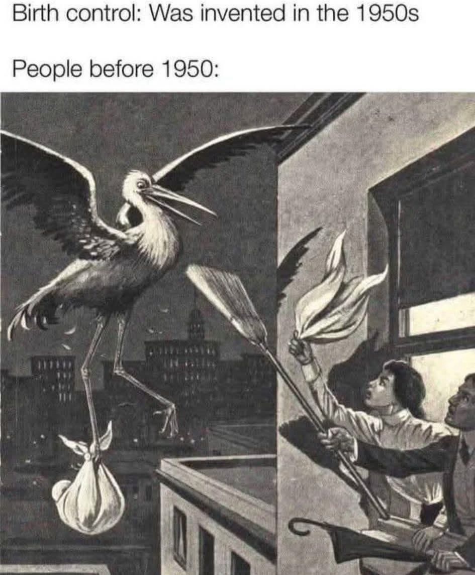 Birth control was invented