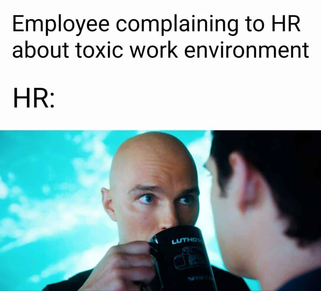 Complaining to hr