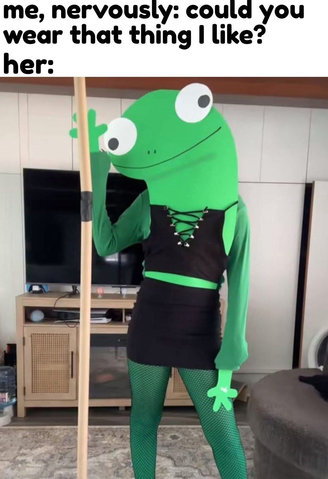 Could you wear that thing