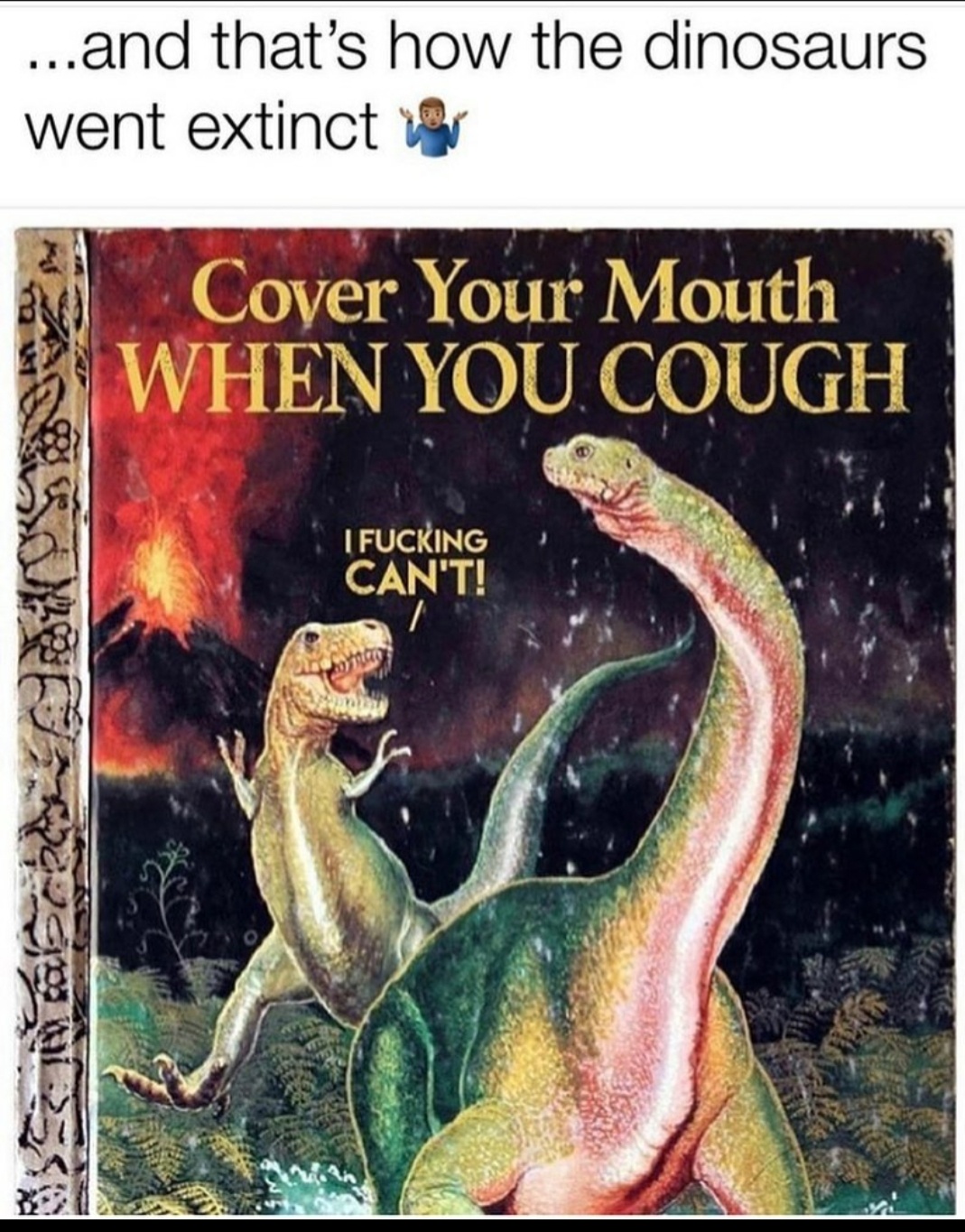 Cover your mouth