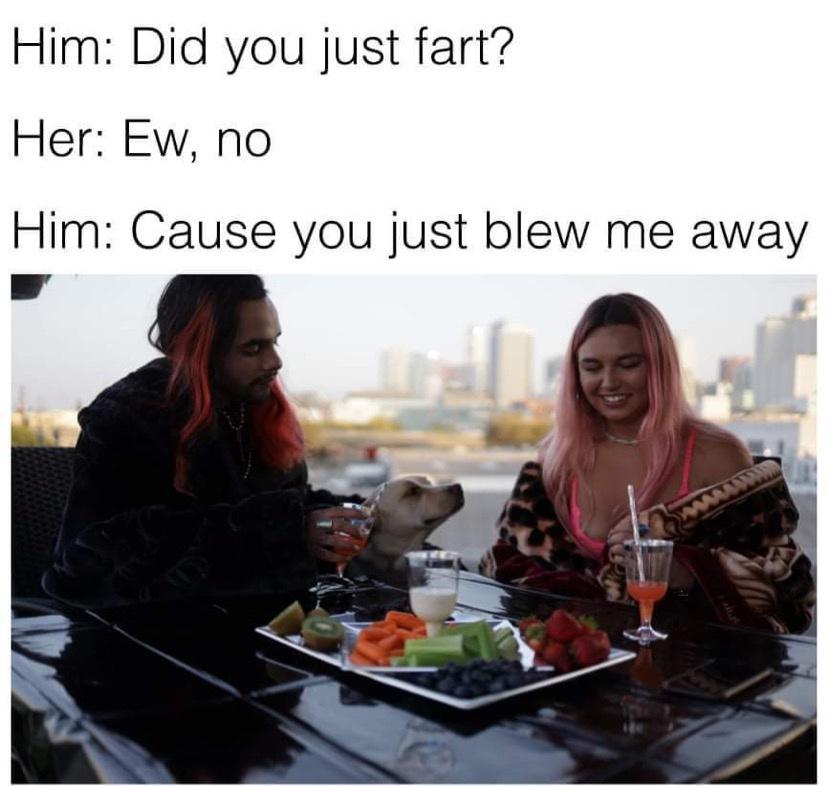 Did you just fart