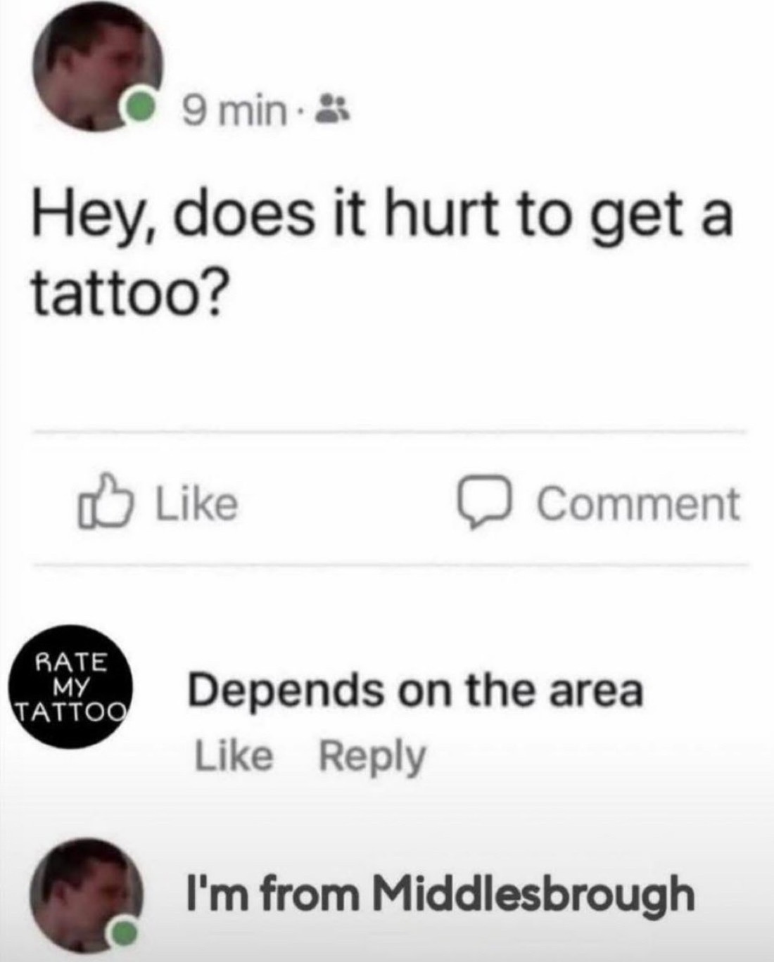 20 Memes Too Grown, Too Unhinged, and Way Too Funny 2 Does it hurt to get tattoo