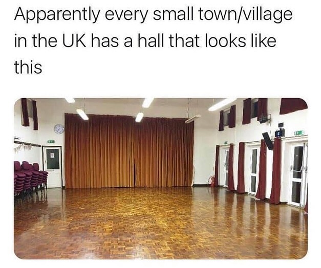 Every small town village has this