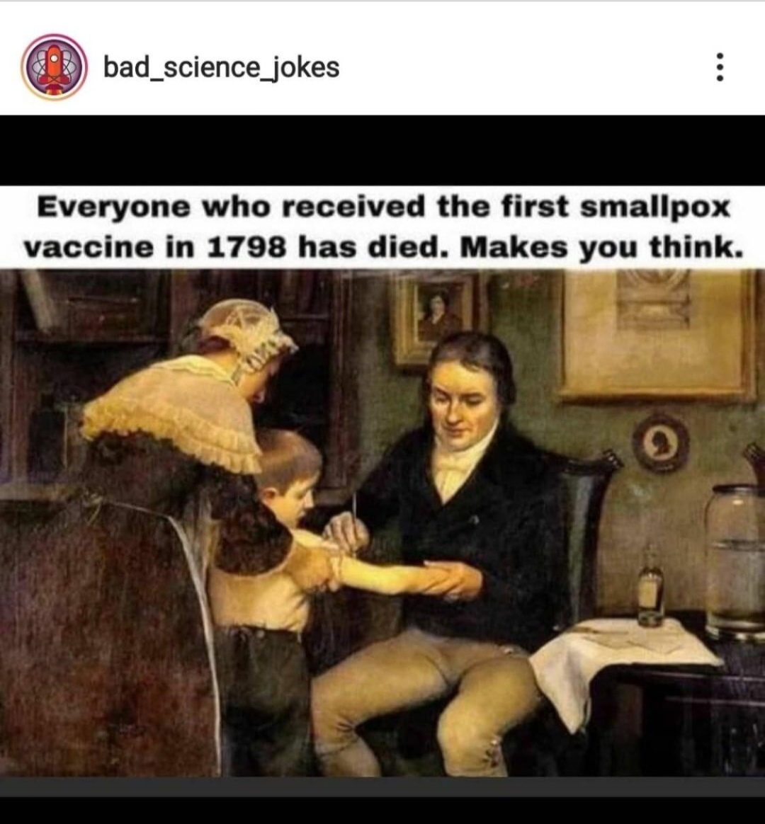 First small pox vaccine