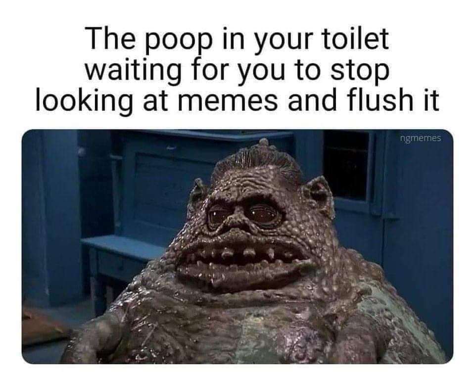 Flush it