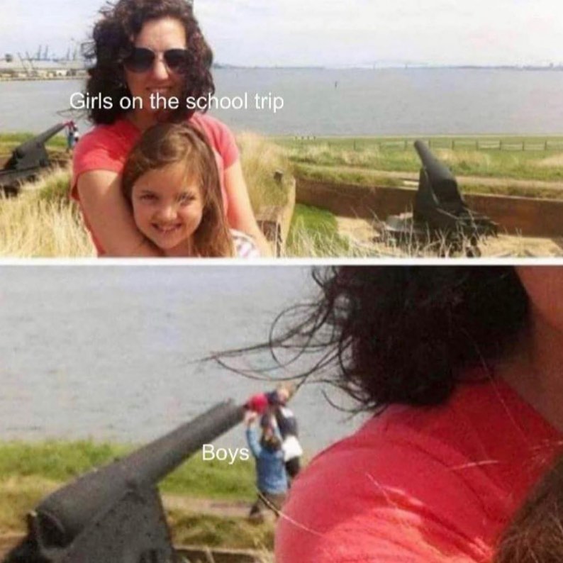 50 Girls vs Boys Memes That'll Make You Laugh Out Loud 47 Girls on school trip