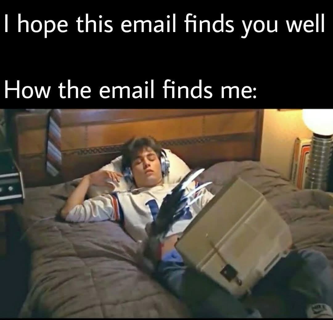 How the email finds