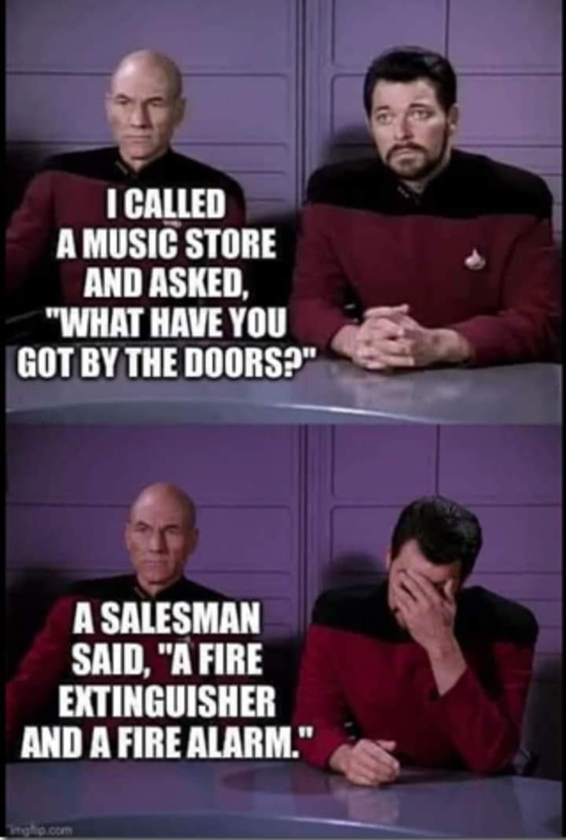 I called a music store