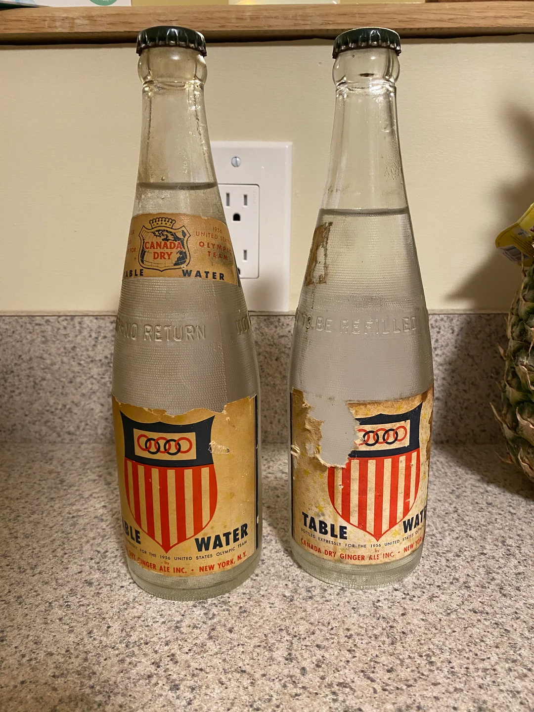 20 Images from the 1950s That Will Make You Miss a Time You Never Lived In 9 I found table water from the 1956 Olympics in my garage
