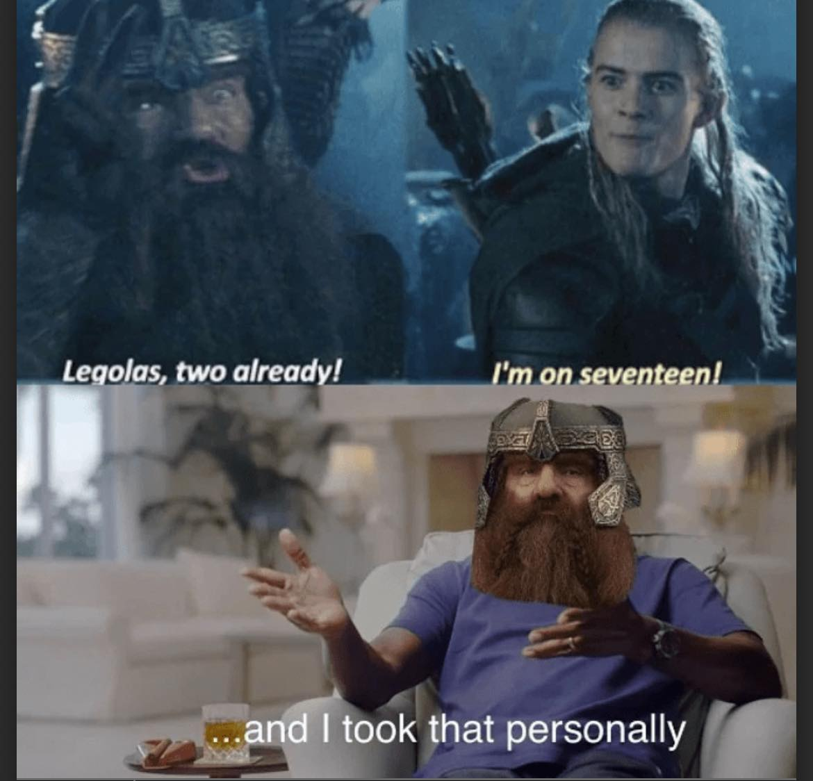 35 LOTR Memes That Will Make You Giggle Like Gollum with the Precious 32 I took that personally