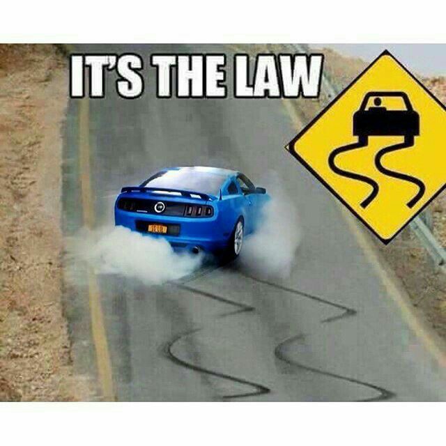 Its the law