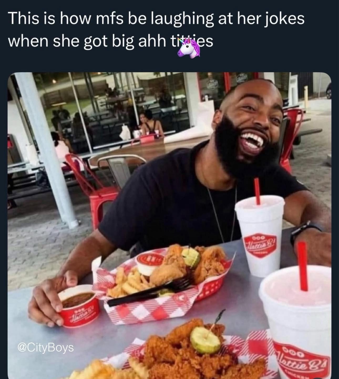 20 Memes That Only Make Sense If You Don’t Use Logic 11 Laughing at her jokes