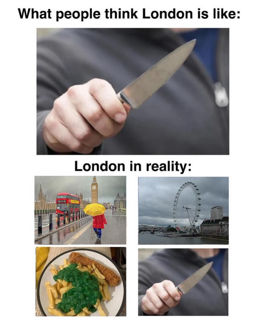 London in reality