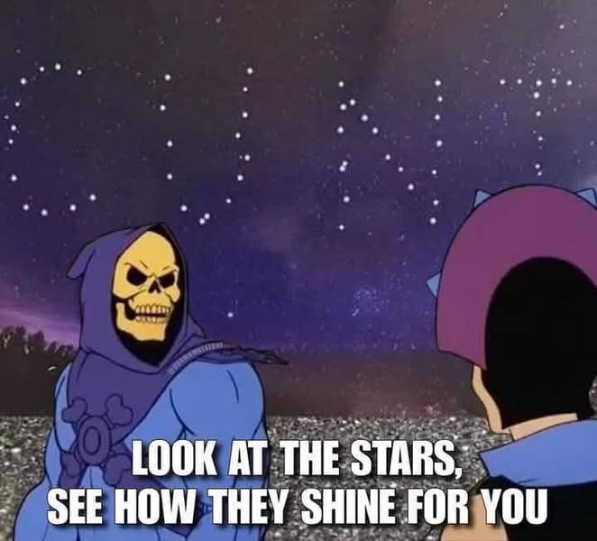 Look at the stars