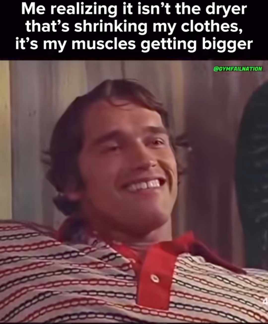 Muscles getting bigger